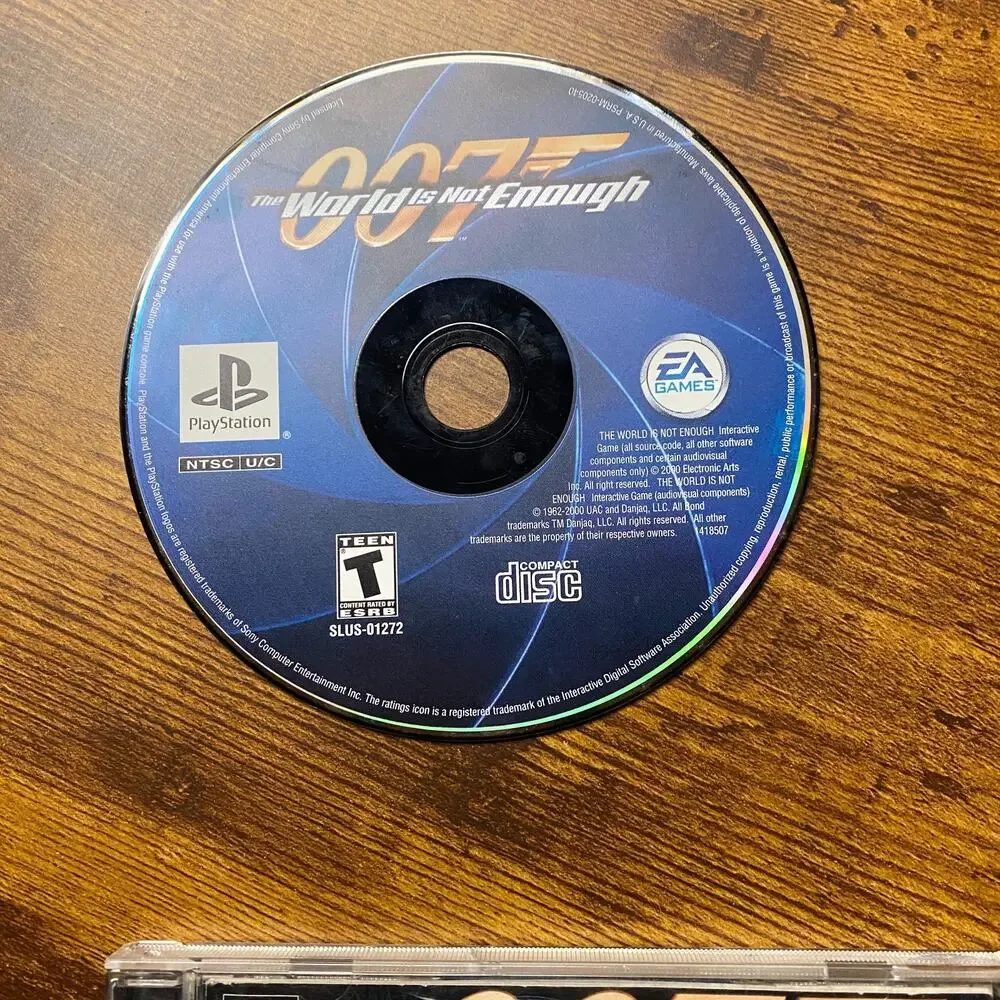 World Is Not Enough (Sony PlayStation 1, 2000)
